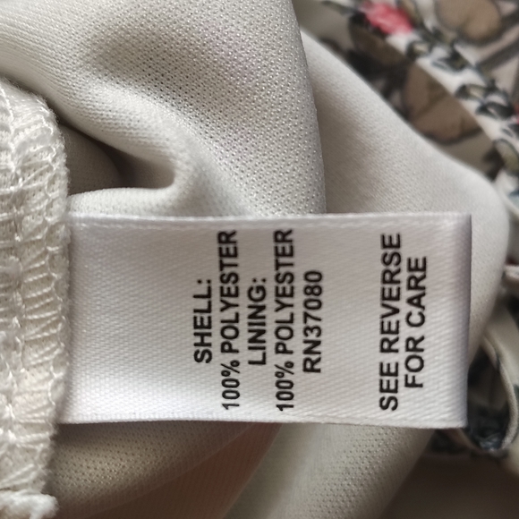 Cato Cream & Black Floral Asymmetrical Maxi Dress - Picture 14 of 14